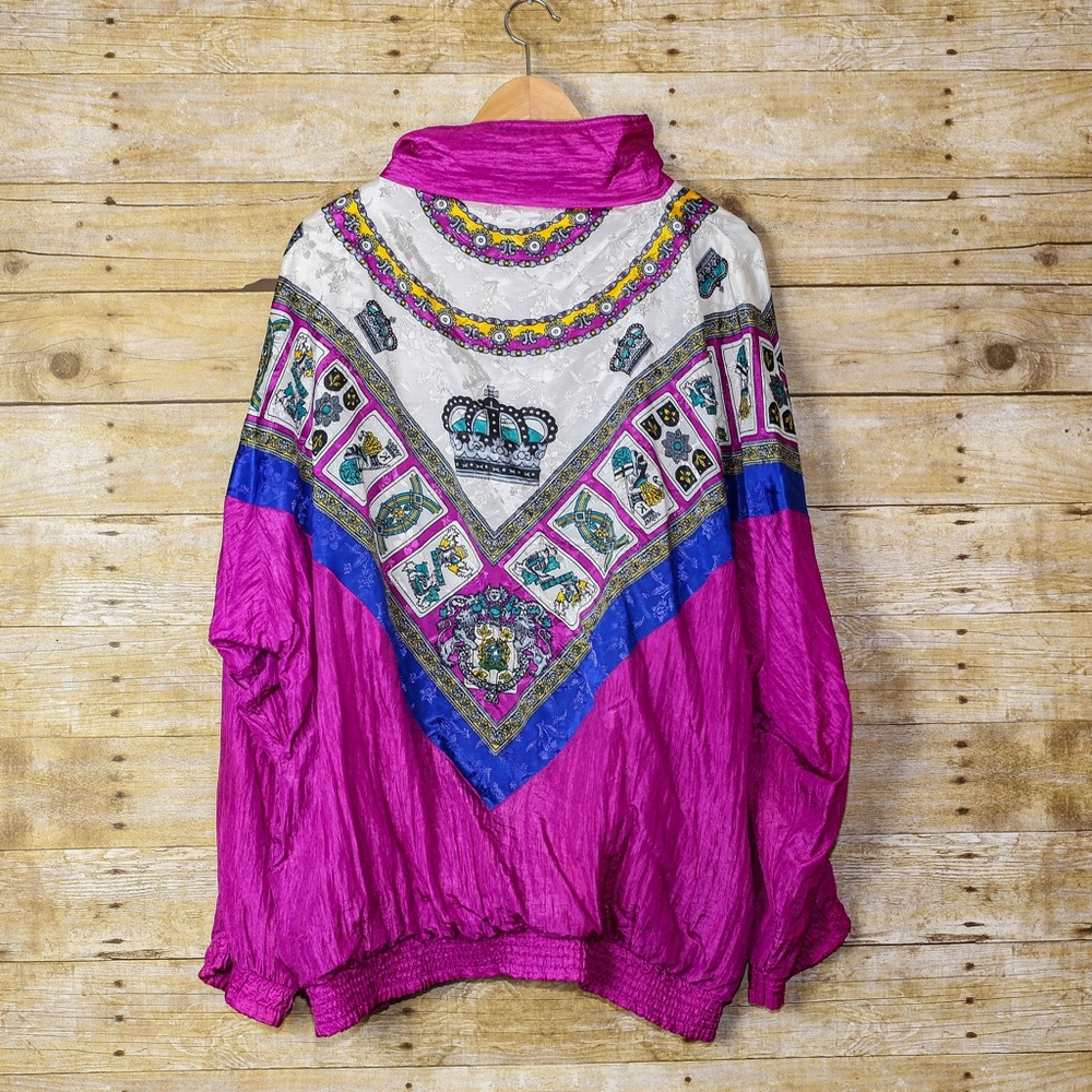 Vintage Vibrant Windbreaker - Picture 3 of 4